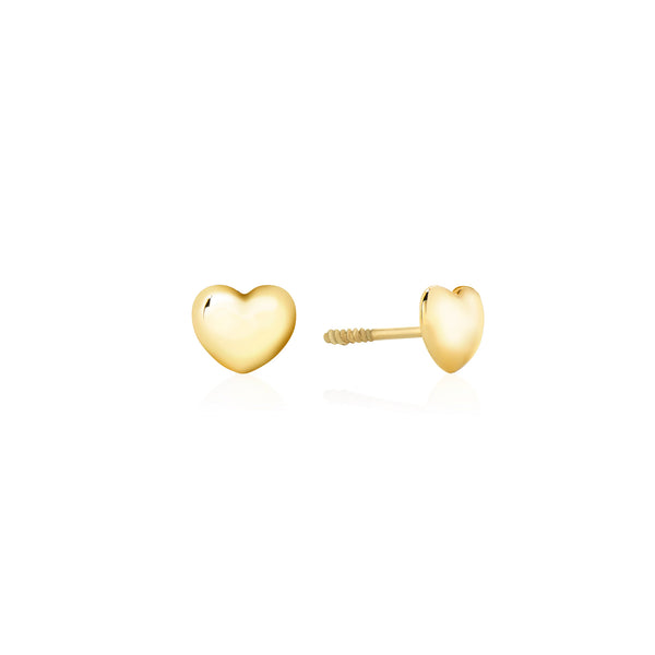 Puff Heart Earrings