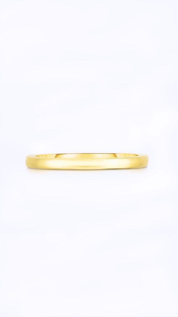 1.5 mm 14K Gold Ring